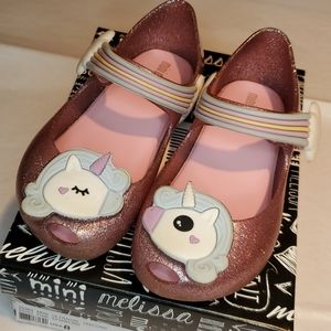 Mini Melissa Ultragirl Unicorn Jelly Flat